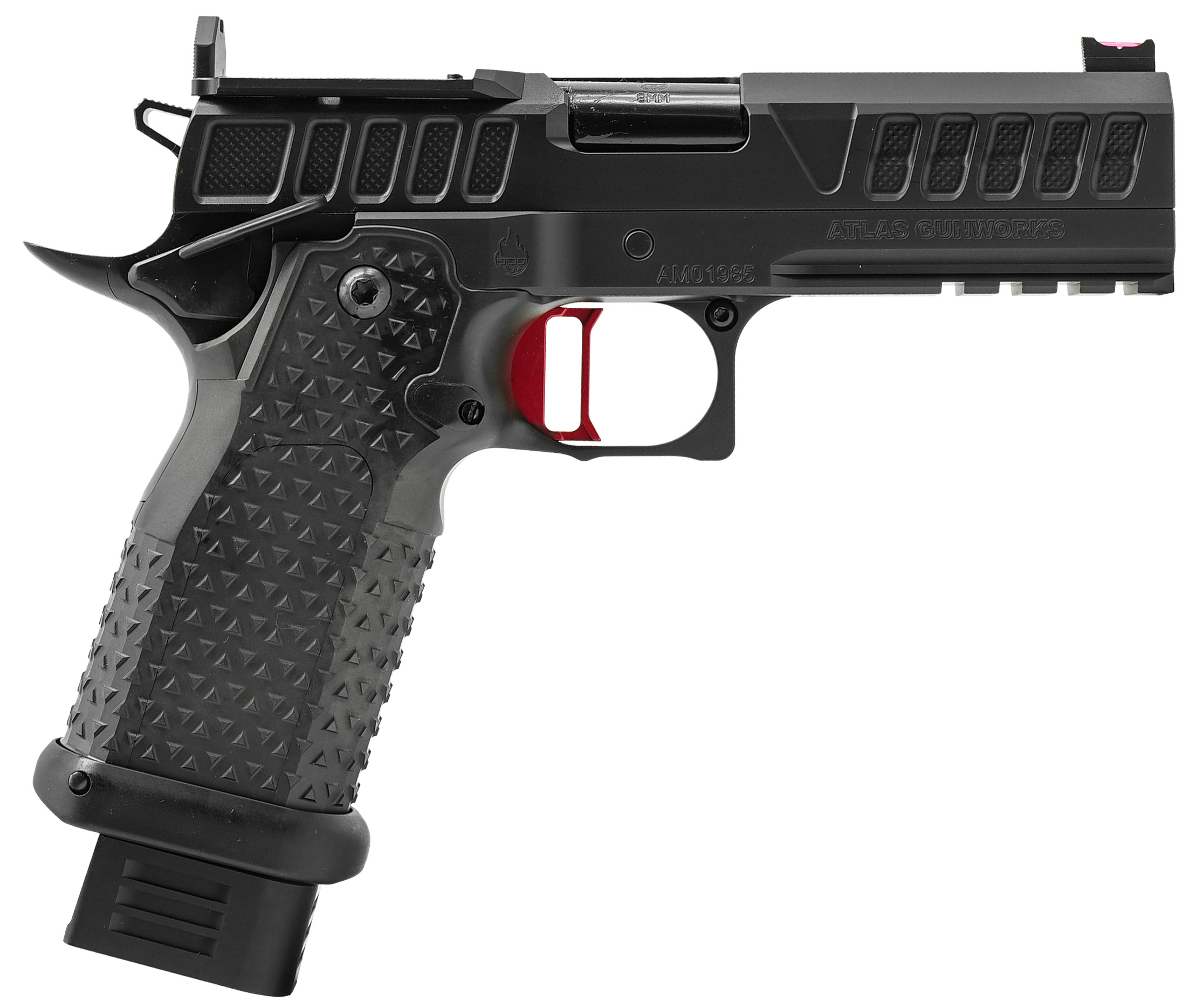 Atlas Gunworks Nyx v3 Perfect Zero, 9mm, 4.25" Barrel, 3 Magazines, DLC & Carry, RMR/SRO Ready, Pistol