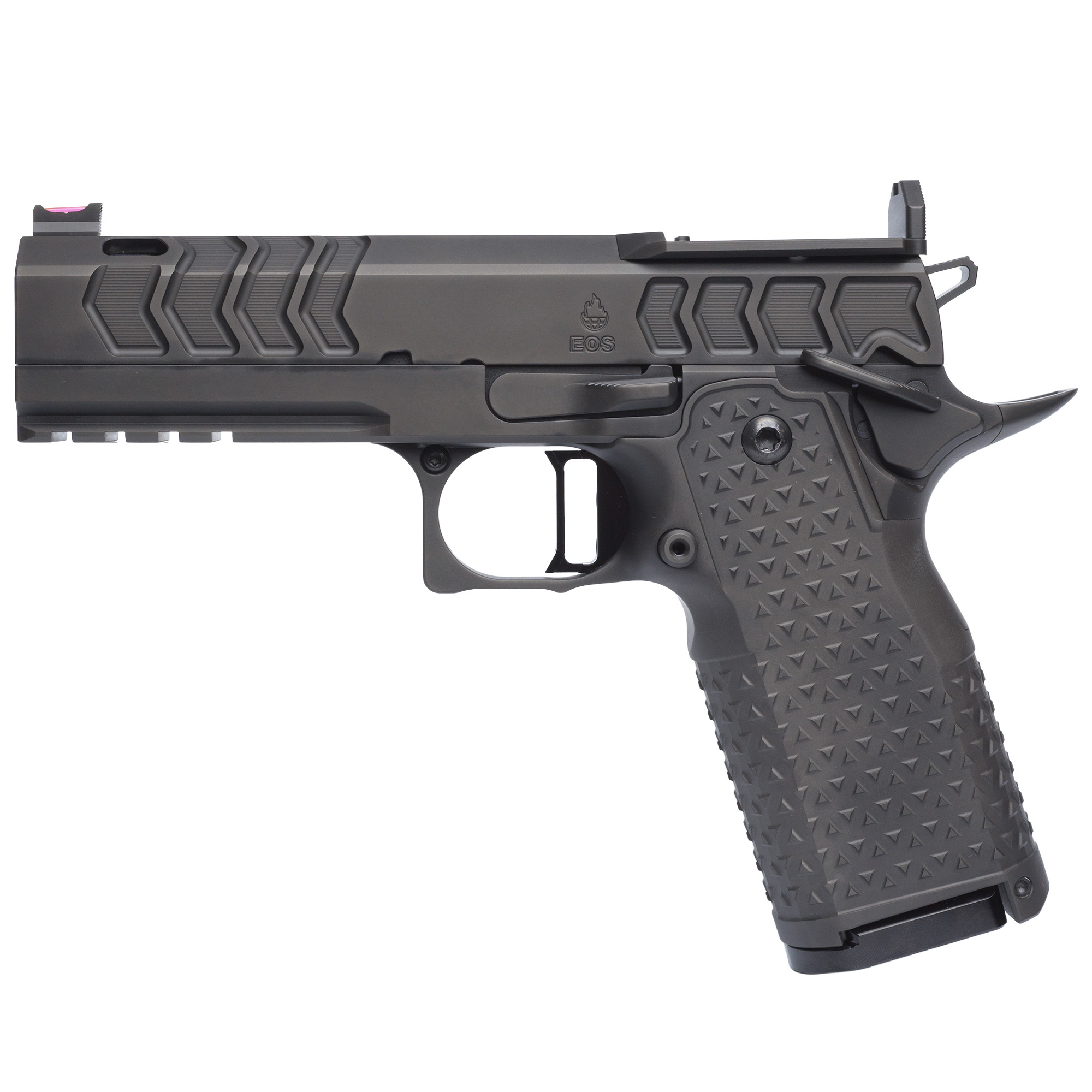 ATLAS GUNWORKS EOS v3 (9MM) BLACK DLC WITH 4.25" PORTED BARREL AMBI SAFETY AND OPTICS READY