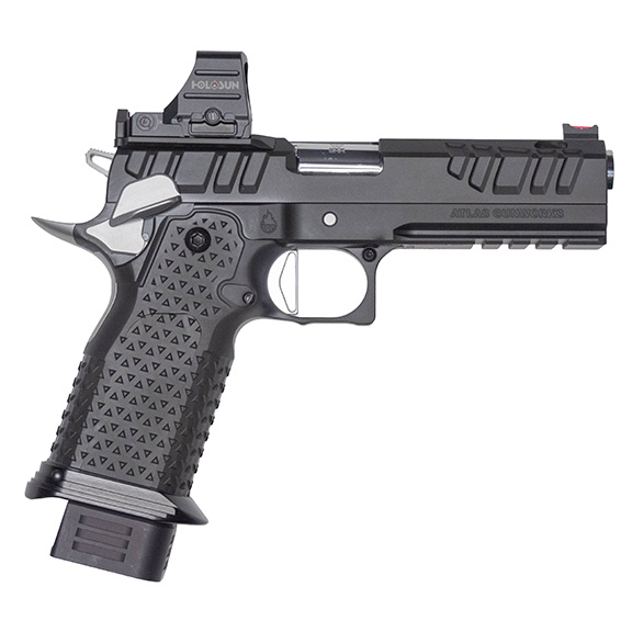 Atlas Gunworks Silver Apollo v3 9mm Pistol, 4.6"