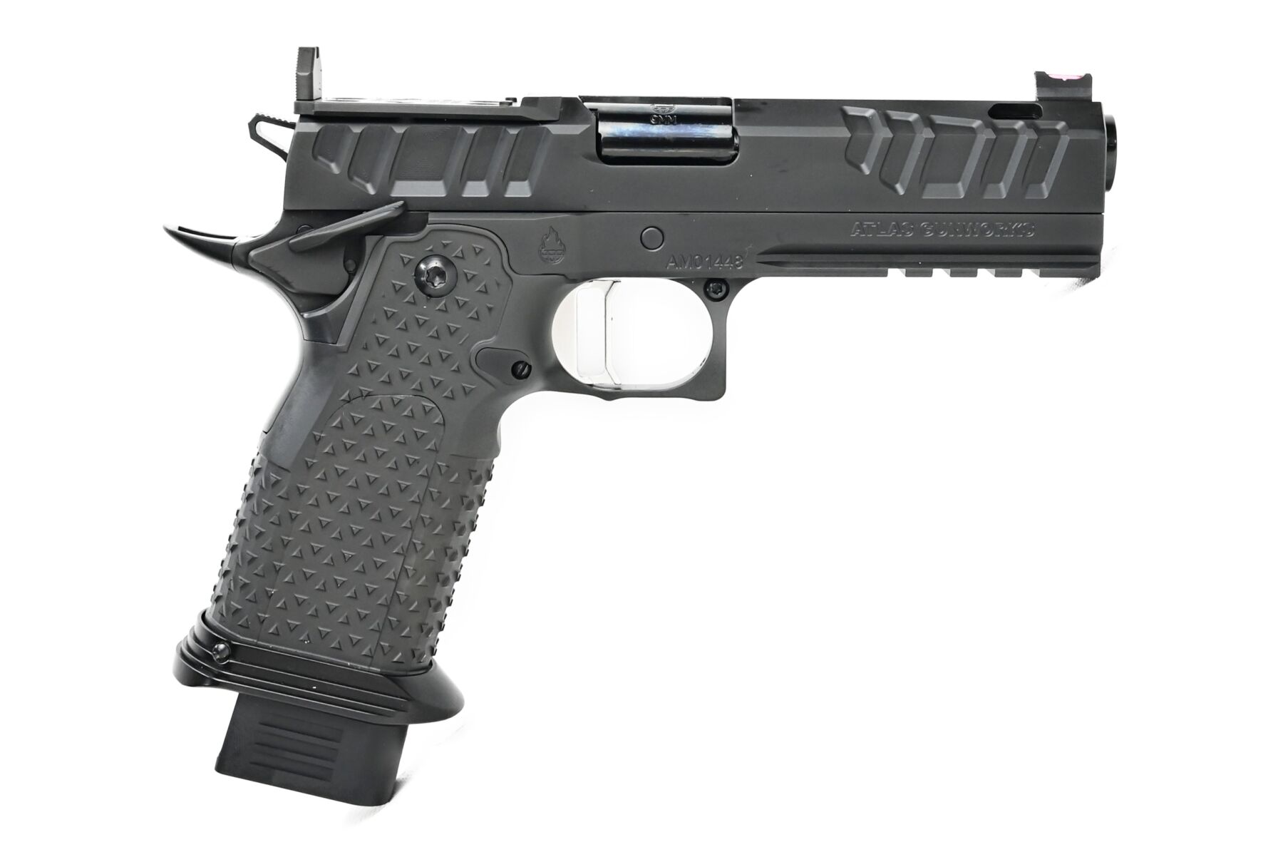 Atlas Gunworks Apollo v3 DLC Flat Med Silver Ambi