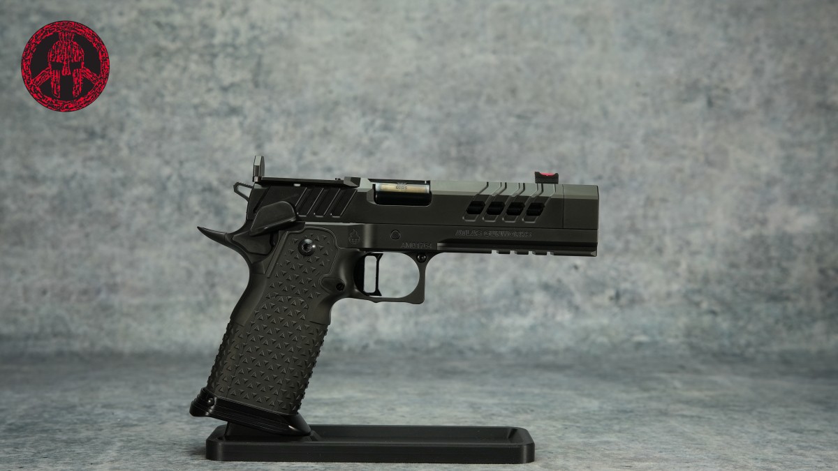 Atlas Gunworks Artemis V3 Medium Black Trigger Shielded Safeties