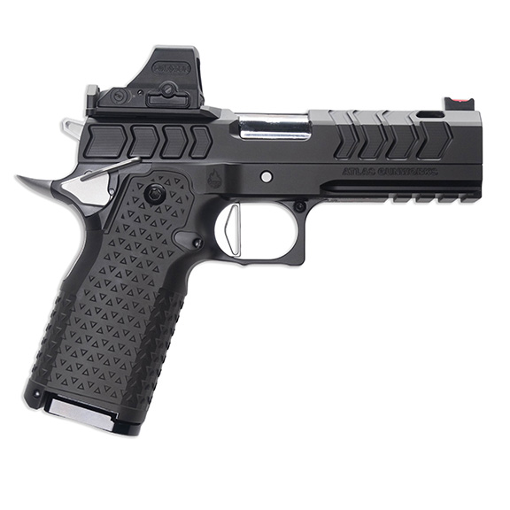 Atlas Gunworks EOS v3 9mm Silver Pistol, 4.25"