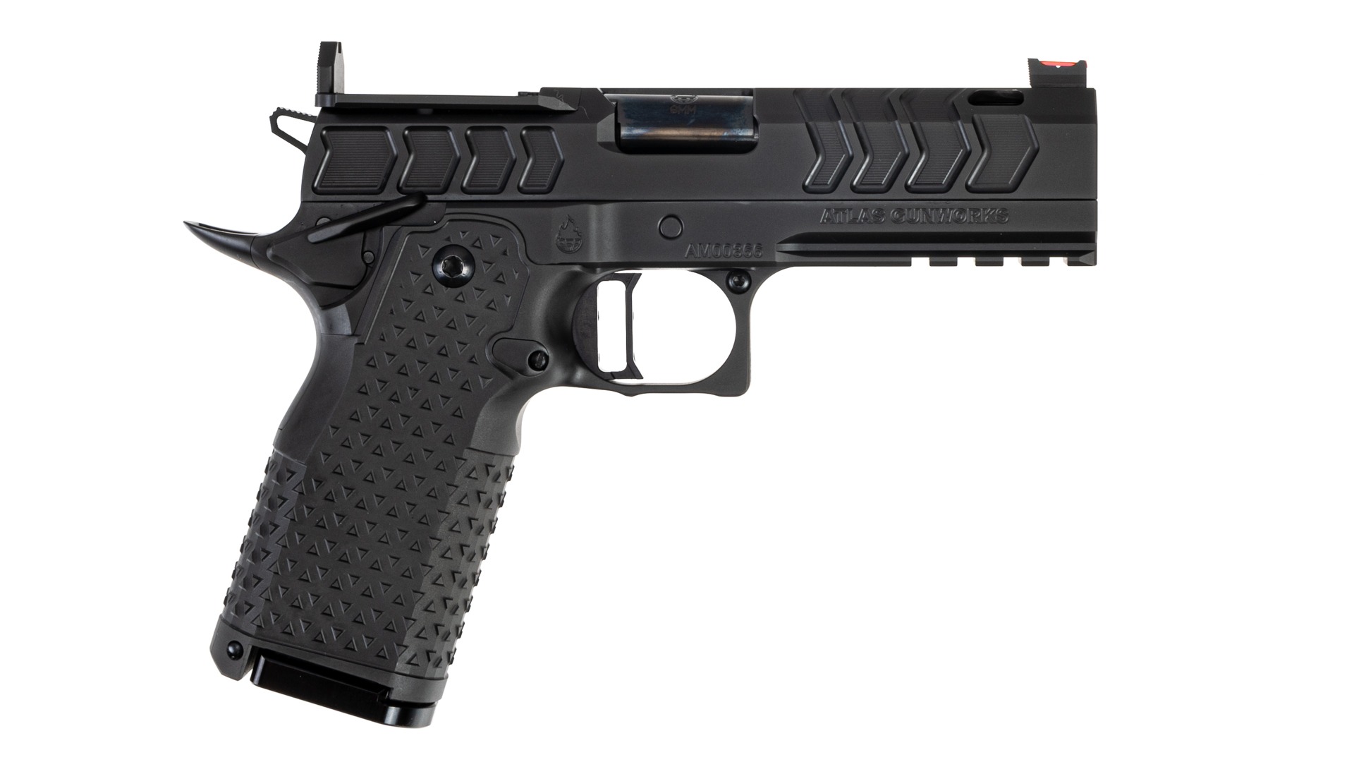 Atlas Gunworks EOS V3 Perfect Zero Optic Ready 9mm Pistol - Black