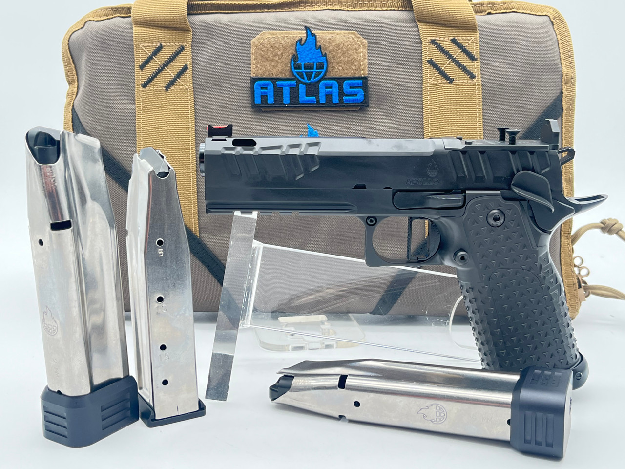 Atlas Gunworks Apollo v2 4.6" Bull Ported 2011 9mm Pistol