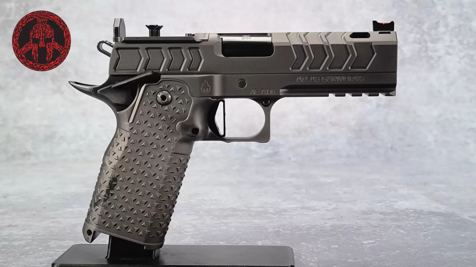 Atlas Gunworks Eos Perfect Zero 9mm 4.25" Ported RMR Plate