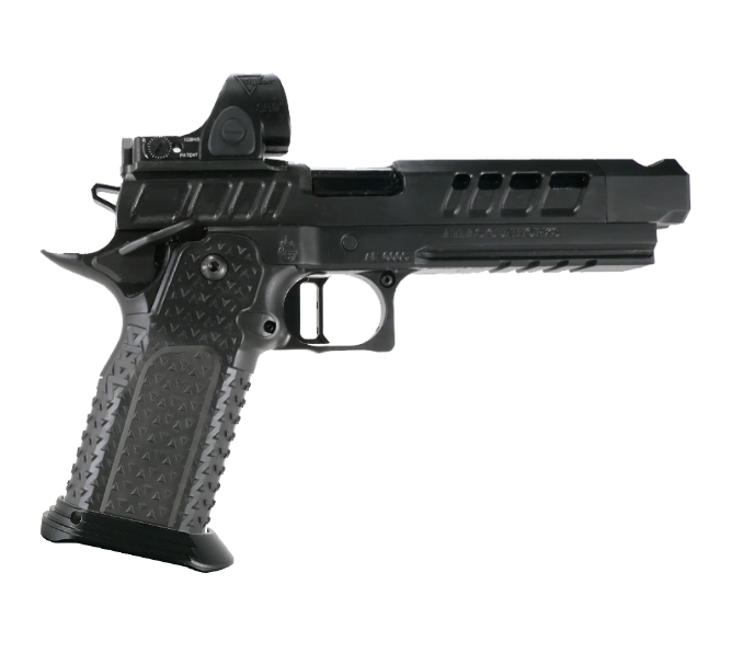 Atlas Gunworks Erebus V3 DLC 4.6" (9MM) Flat Medium Black Trigger