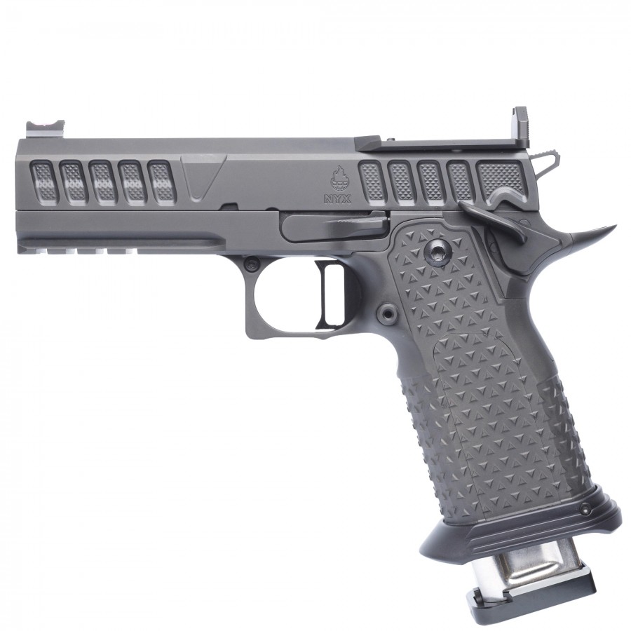 ATLAS GUNWORKS NYX V3 (9MM) 4.25" BARREL DLC FINISH BLACK MEDIUM RACE TRIGGER OPTICS READY