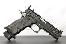 Atlas Apollo V3 Perfect Zero Pistol 9mm Optic Ready 4.6in Ported DLC Two Tone