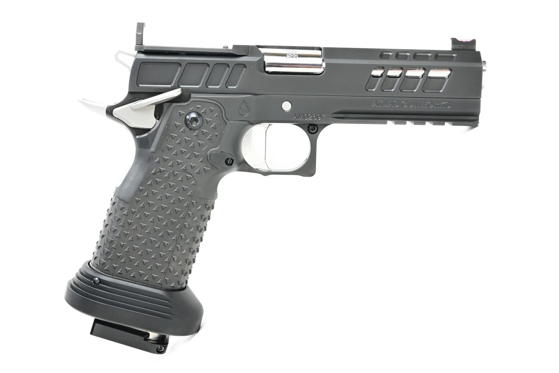 Atlas Gunworks Athena v3 Two-Tone Flat Med Silver