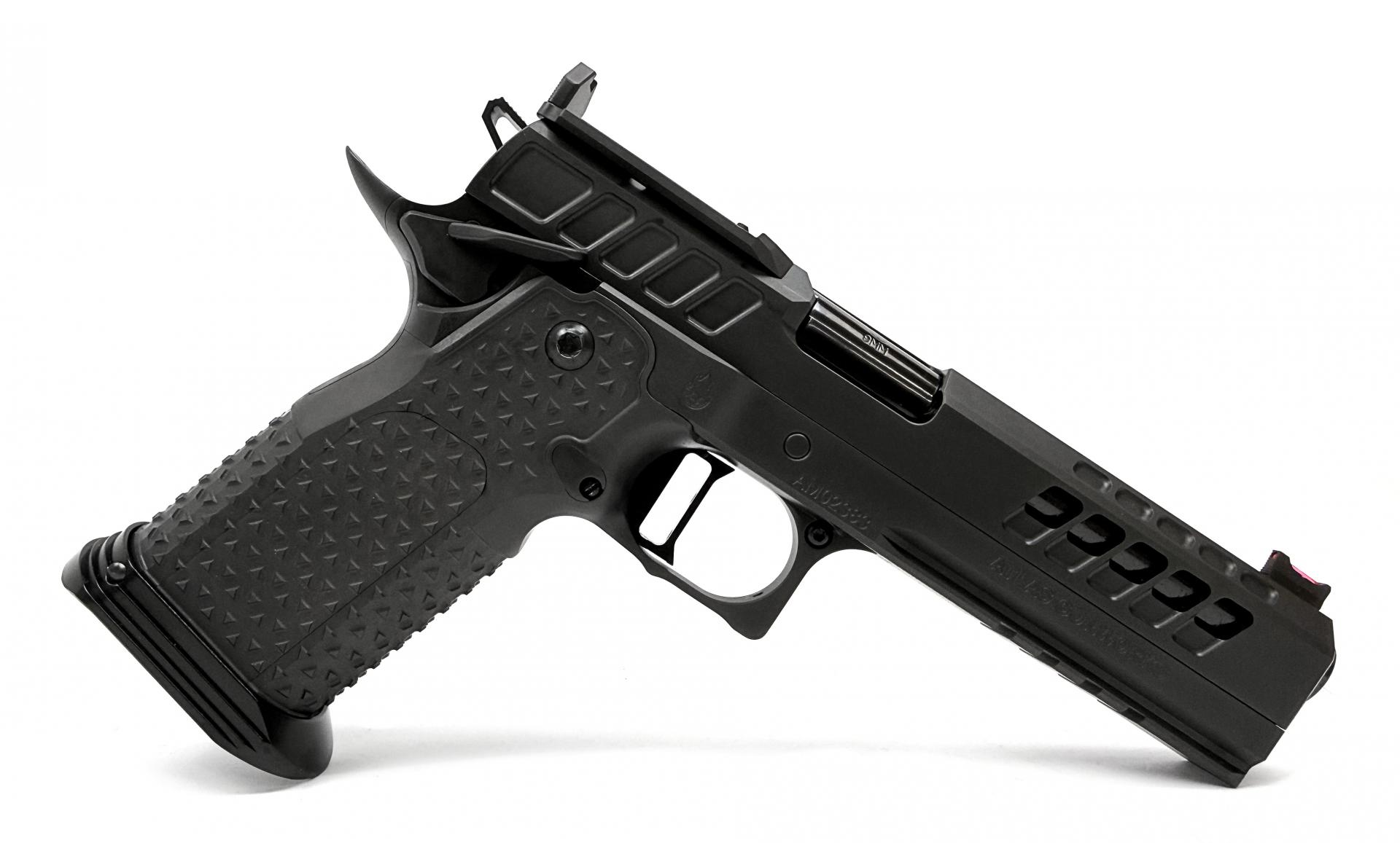 Atlas Titan V3 DLC, 9mm, 5" Barrel, All DLC Finish, Medium Flat Black Trigger, Tactical Magwell, RMR/SRO Plate, Optic Not Included