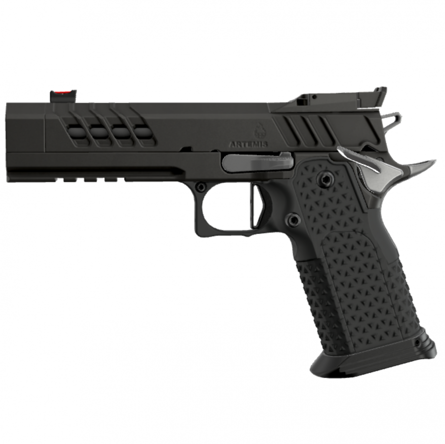 ATLAS GUNWORKS ARTEMIS V3 (9MM) TWO TONE FINISH WITH MED FLAT BLACK TRIGGER HIGH GRIP SAFETY AND OPTICS READY