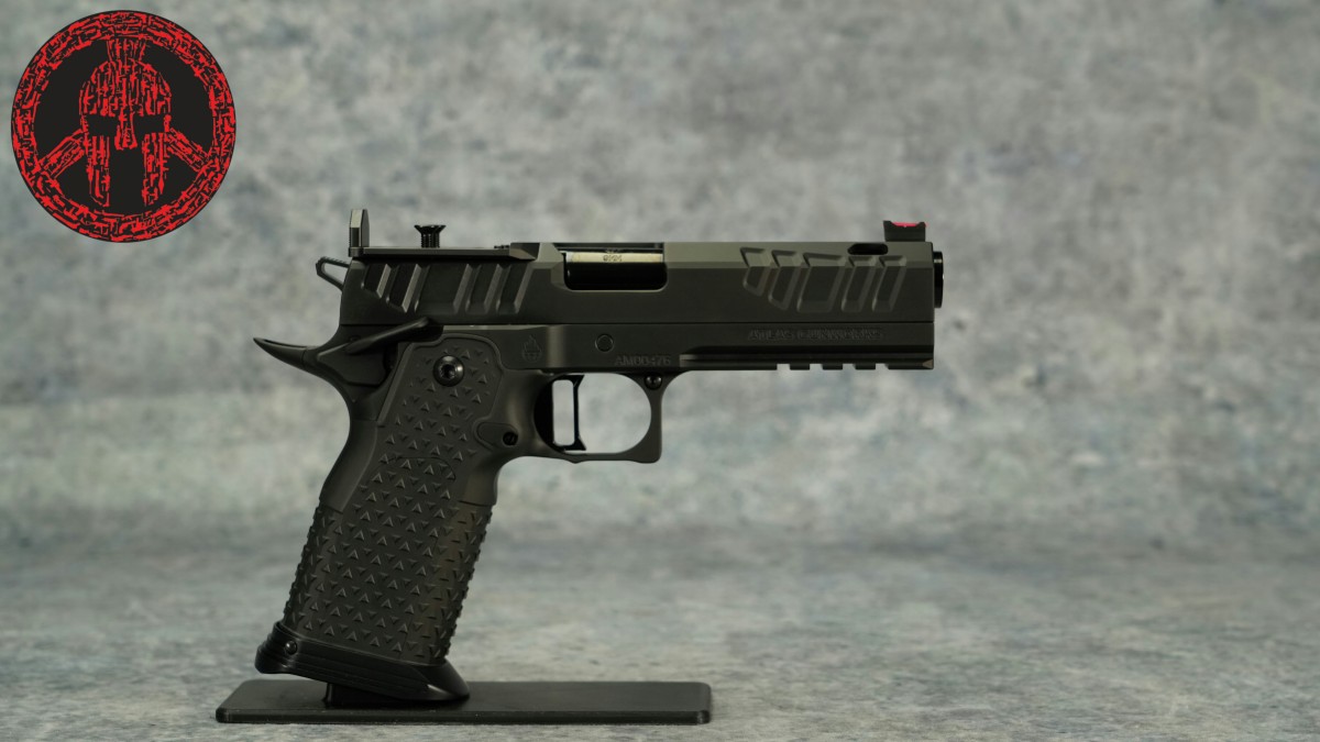 Atlas Gunworks Apollo V3 Black Medium trigger 4.6" 9mm