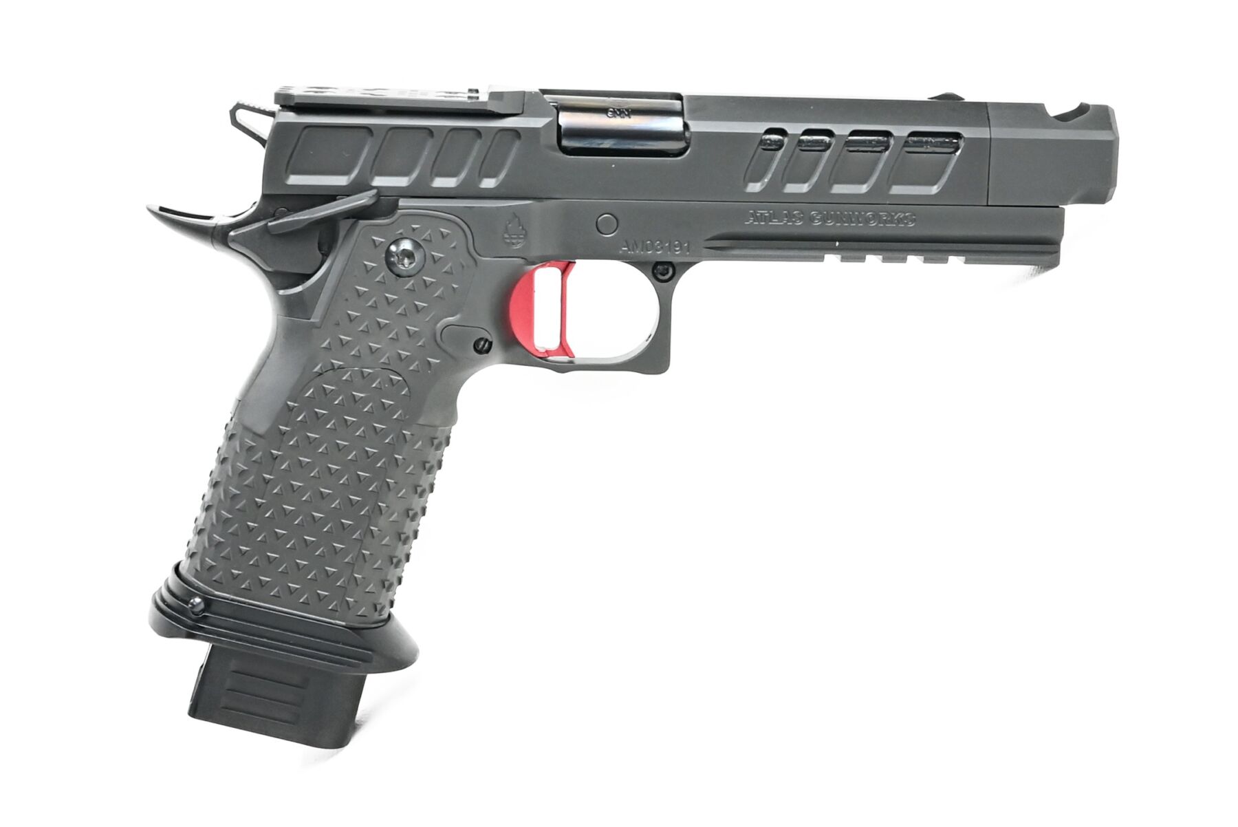 Atlas Gunworks Erebus v3 9MM DLC Flat Med Red Ambi