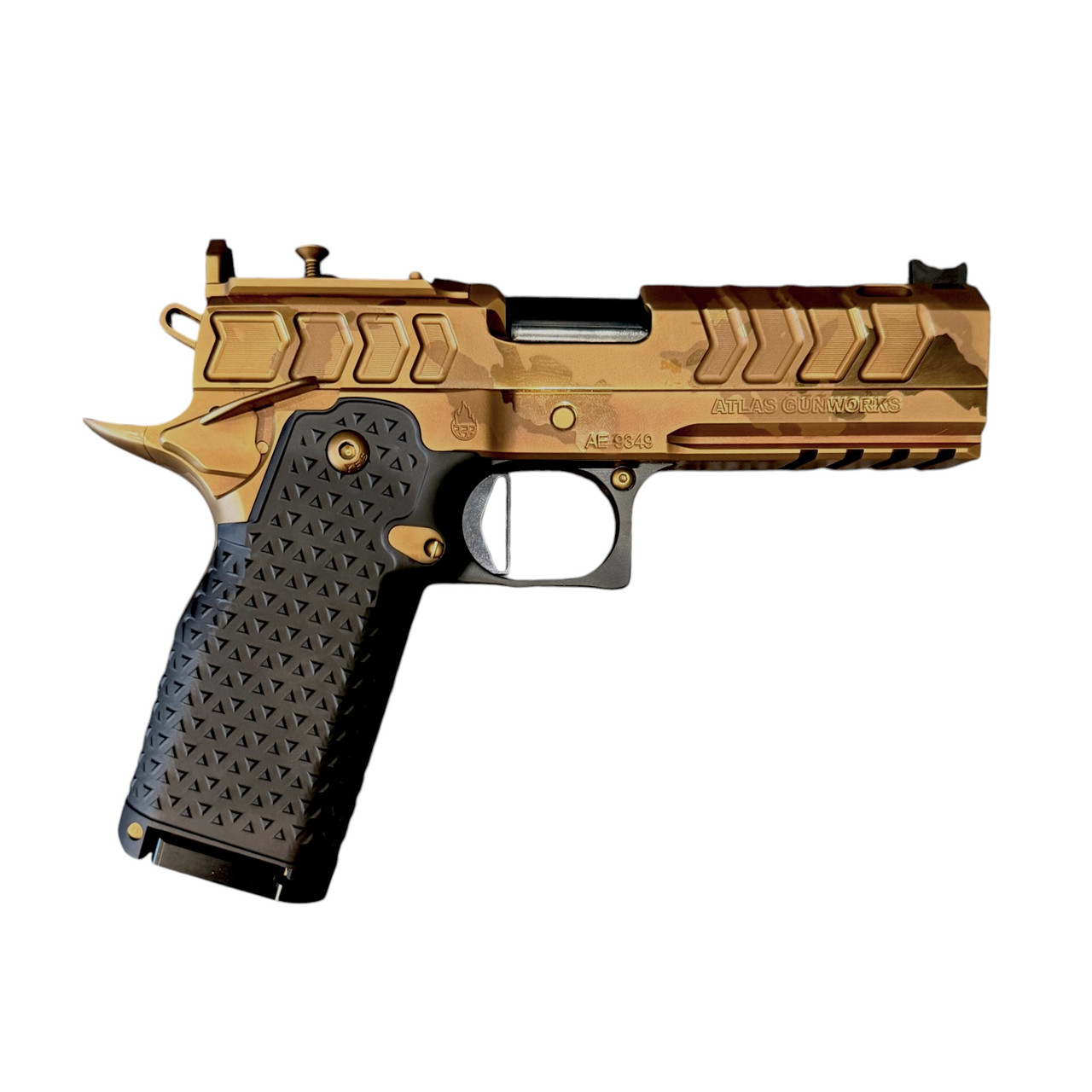 Atlas EOS Ported Copper PVD Camo DMC (9mm) 4.25"
