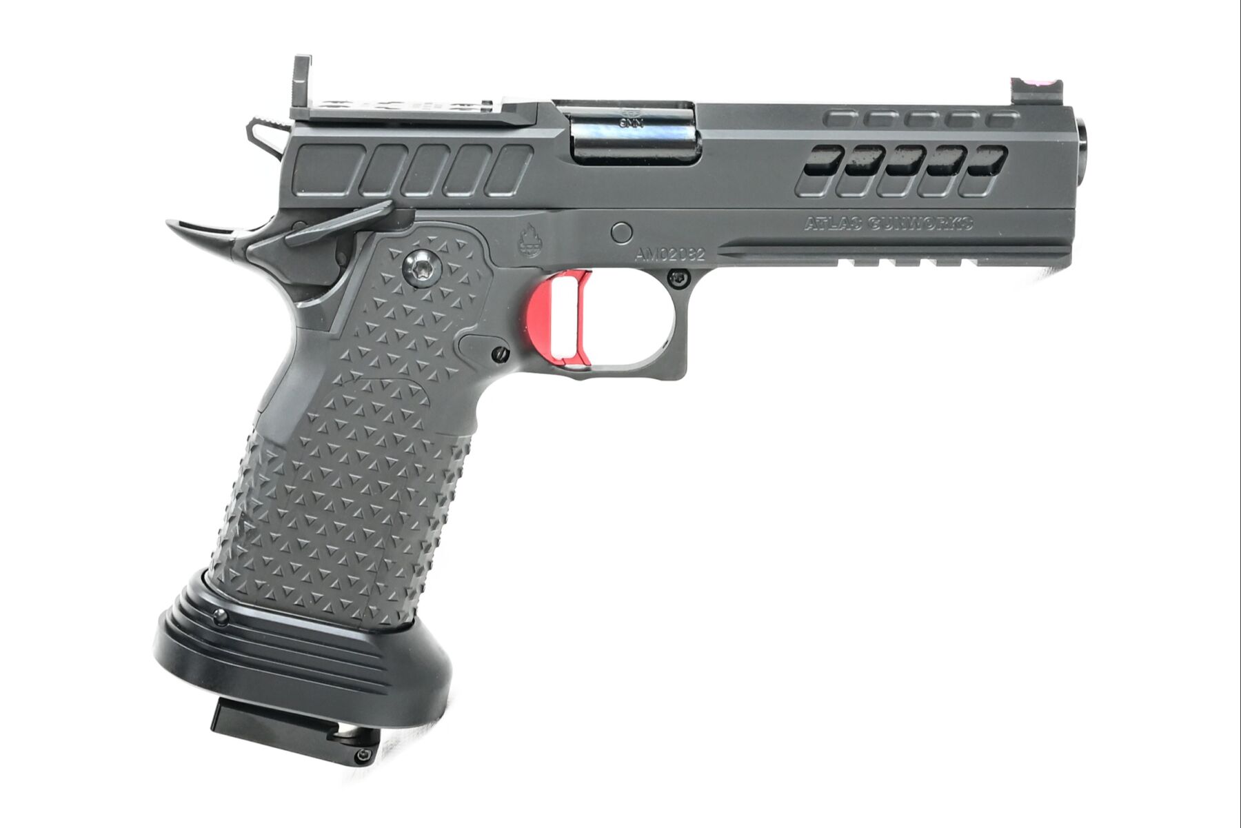 Atlas Gunworks Titan v3 DLC Flat Med Red LG Hand
