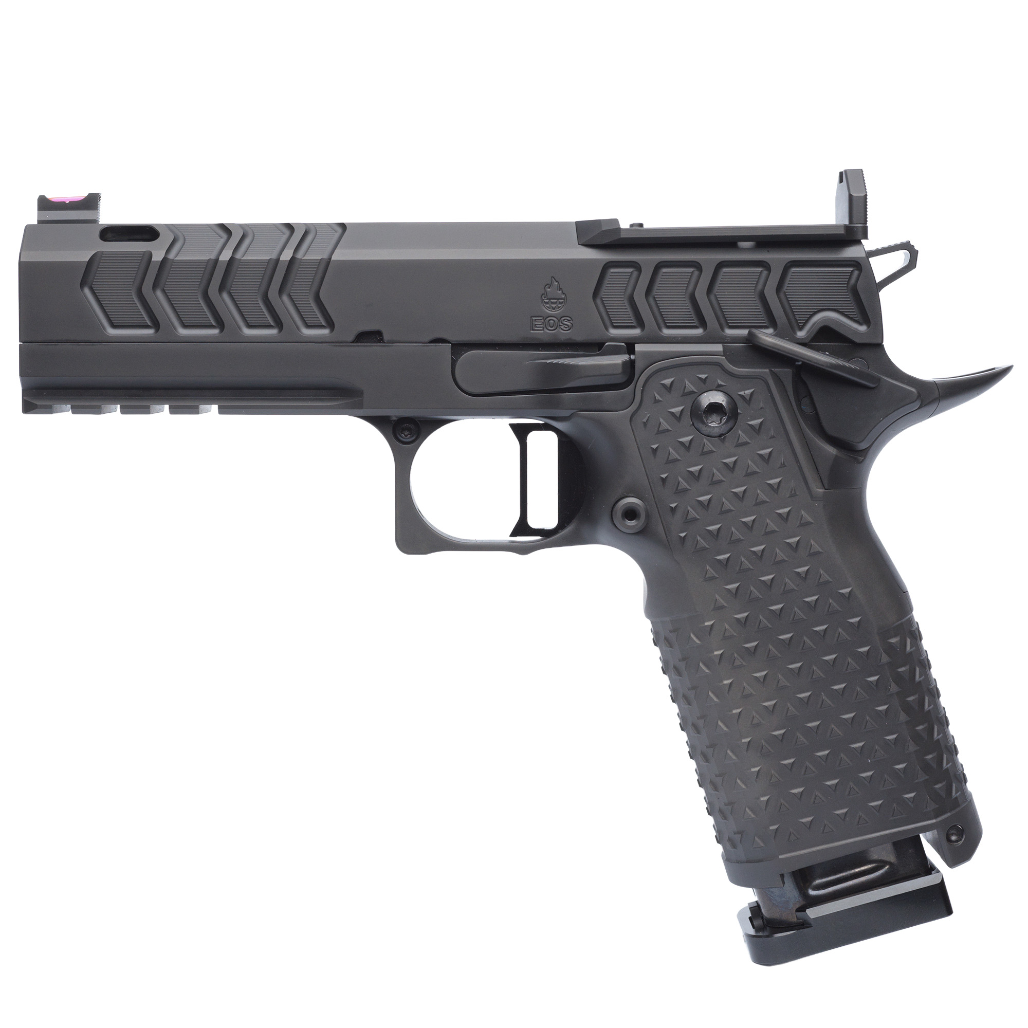 ATLAS GUNWORKS EOS v3 (9MM) BLACK DLC WITH 4.25" PORTED BARREL AMBI SAFETY AND OPTICS READY