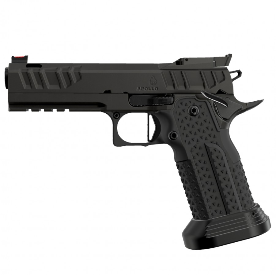 ATLAS GUNWORKS APOLLO V3 DLC BLACK (9MM) 4.6" PORTED BARREL DLC FINISH AND OPTICS READY