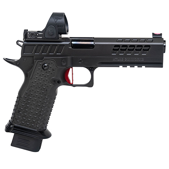 Atlas Gunworks Titan v3 Tactical Red 9mm Pistol, 5"