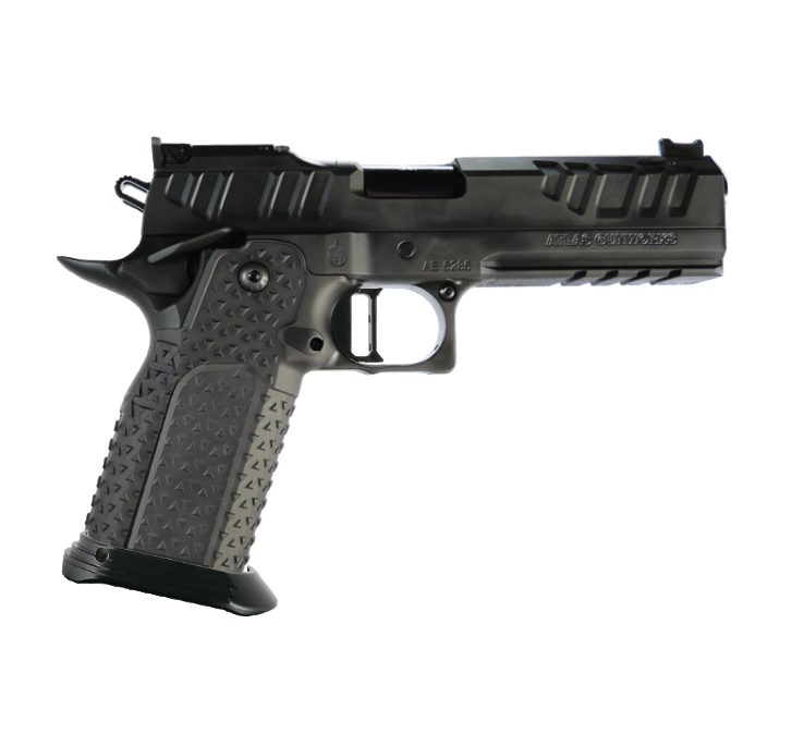 Atlas Gunworks Apollo V3 Ported 4.6" DLC (9MM) Flat Medium Black Trigger