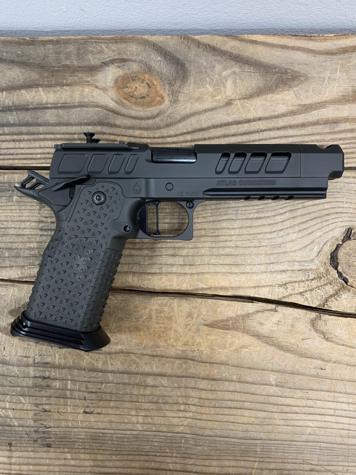 Atlas Gunworks, Erebus V2 Ultra Premium, Compensated 4.6" Bull Barrel, 2011 Semi Auto, Renowned as the "king of 2011s," 2 lbs Trigger Optics Ready