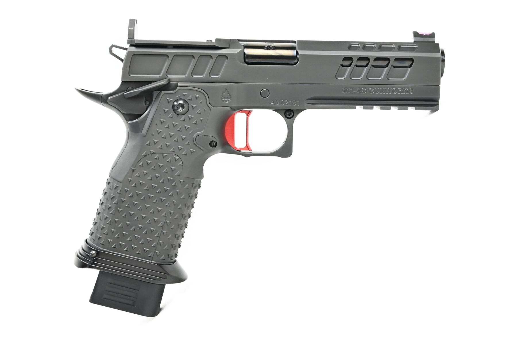 Atlas Gunworks Athena v3 9MM DLC Flat Med Red Ambi